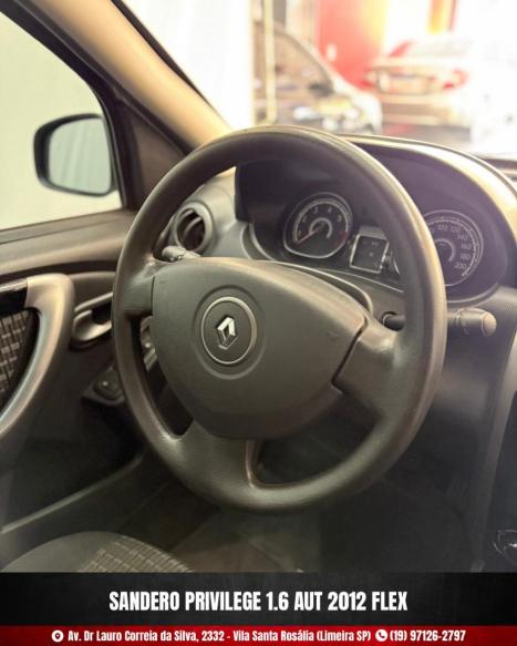 RENAULT Sandero 1.6 4P FLEX PRIVILGE AUTOMTICO, Foto 6