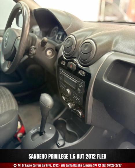 RENAULT Sandero 1.6 4P FLEX PRIVILGE AUTOMTICO, Foto 8