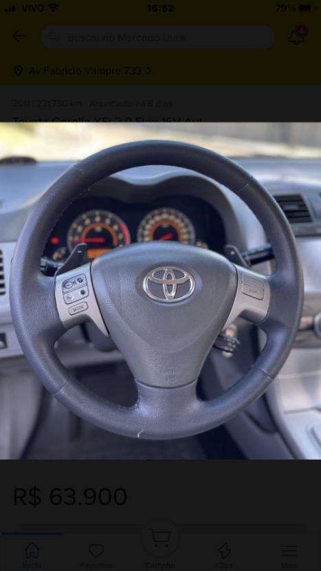 TOYOTA Corolla 2.0 16V 4P XEI FLEX AUTOMTICO, Foto 7