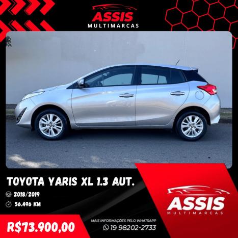 TOYOTA Yaris Hatch 1.3 16V 4P FLEX XL MULTIDRIVE AUTOMTICO CVT, Foto 4