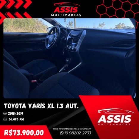 TOYOTA Yaris Hatch 1.3 16V 4P FLEX XL MULTIDRIVE AUTOMTICO CVT, Foto 10