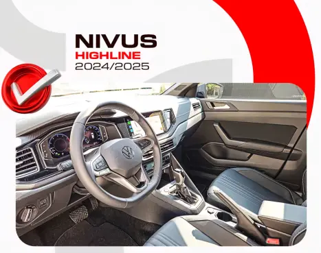 VOLKSWAGEN Nivus 1.0 4P FLEX 200 TSI HIGHLINE TURBO AUTOMTICO, Foto 4