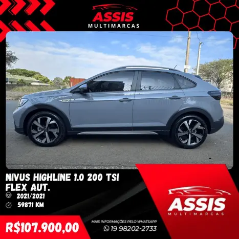 VOLKSWAGEN Nivus 1.0 4P FLEX 200 TSI HIGHLINE TURBO AUTOMTICO, Foto 4