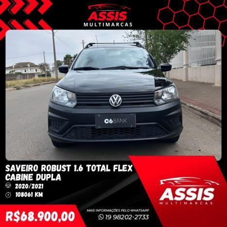 VOLKSWAGEN Saveiro 1.6 16V FLEX MSI ROBUST CABINE DUPLA, Foto 2