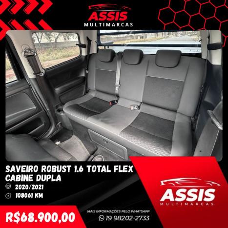 VOLKSWAGEN Saveiro 1.6 16V FLEX MSI ROBUST CABINE DUPLA, Foto 10