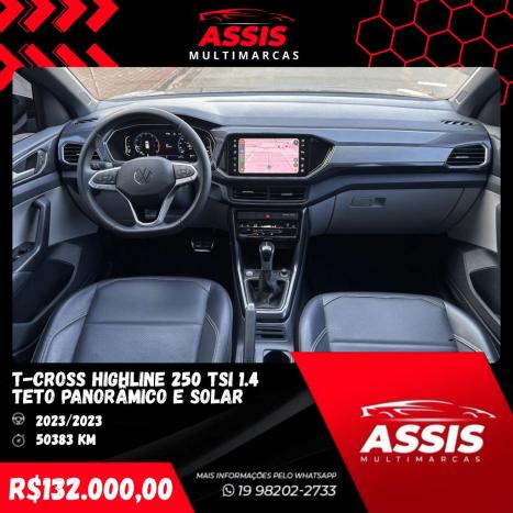 VOLKSWAGEN T-Cross 1.4 4P 250 TSI FLEX HIGHLINE AUTOMTICO, Foto 9