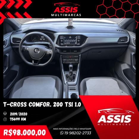 VOLKSWAGEN T-Cross 1.0 4P 200 TSI FLEX COMFORTLINE AUTOMTICO, Foto 9
