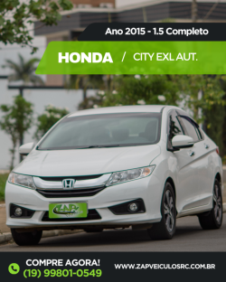 HONDA City Sedan 1.5 16V 4P EXL FLEX AUTOMTICO