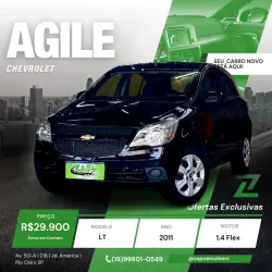 CHEVROLET Agile 1.4 4P LT FLEX