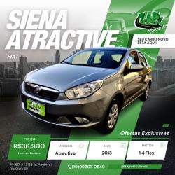 FIAT Grand Siena 1.4 4P EVO ATTRACTIVE FLEX