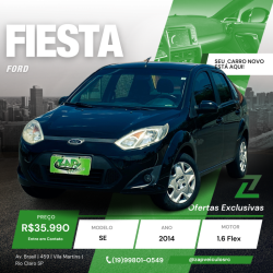 FORD Fiesta Sedan 1.6 4P ROCAM FLEX