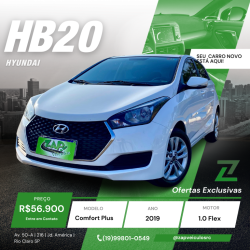 HYUNDAI HB 20 Hatch 1.0 12V 4P FLEX COMFORT PLUS