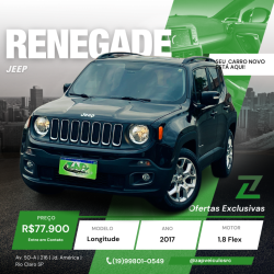 JEEP Renegade 1.8 16V 4P FLEX