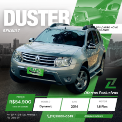 RENAULT Duster 1.6 16V 4P FLEX DYNAMIQUE