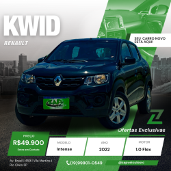 RENAULT Kwid 1.0 12V 4P SCE FLEX ZEN