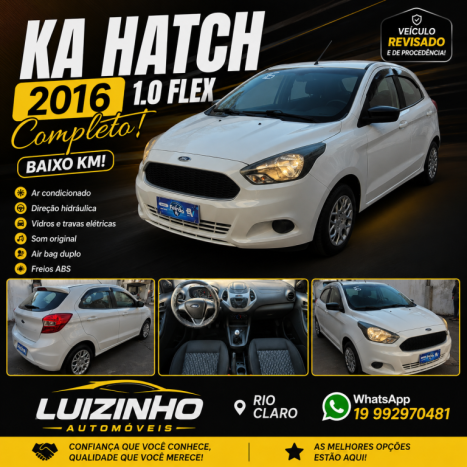 FORD Ka Hatch 1.0 12V 4P FLEX TI-VCT SE, Foto 6