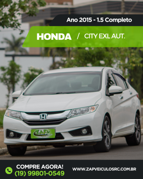 HONDA City Sedan 1.5 16V 4P EXL FLEX AUTOMTICO, Foto 1
