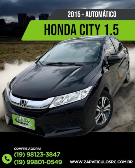 HONDA City Sedan 1.5 16V 4P LX FLEX AUTOM�TICO, Foto 2