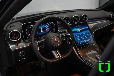 MERCEDES-BENZ C 300 2.0 16V 4P EQ BOOST TURBO H�BRIDO AMG LINE 9G-TRONIC AUTOM�TICO, Foto 14