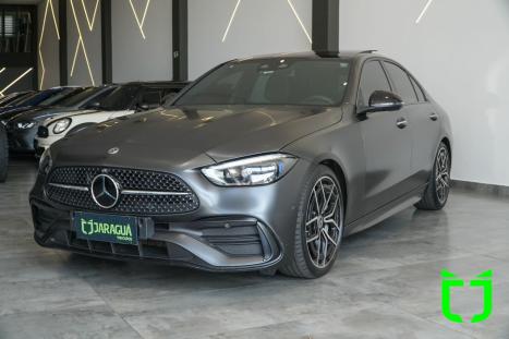 MERCEDES-BENZ C 300 2.0 16V 4P EQ BOOST TURBO H�BRIDO AMG LINE 9G-TRONIC AUTOM�TICO, Foto 4