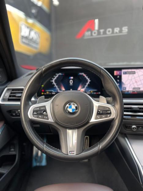 BMW 320I 2.0 16V 4P M SPORT GP TURBO ACTIVE FLEX AUTOMTICO, Foto 9