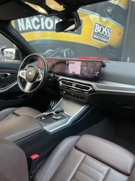 BMW 320I 2.0 16V 4P M SPORT GP TURBO ACTIVE FLEX AUTOMTICO, Foto 13