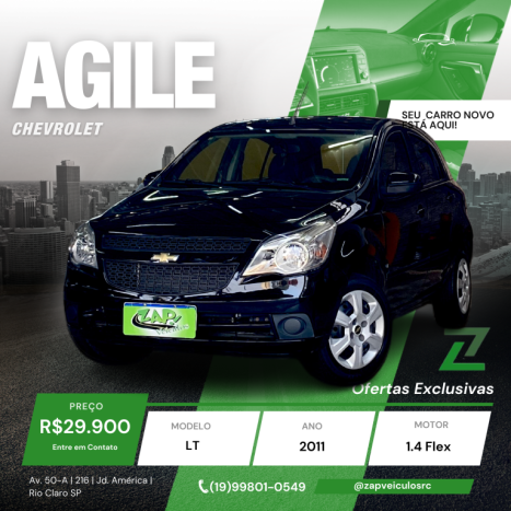 CHEVROLET Agile 1.4 4P LT FLEX, Foto 1