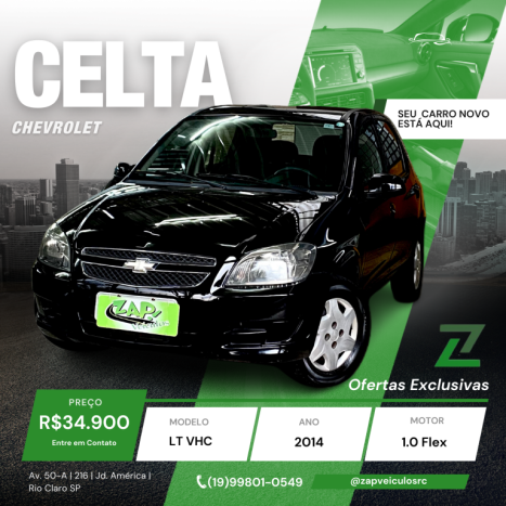 CHEVROLET Celta 1.0 4P LT VHCE FLEX, Foto 1