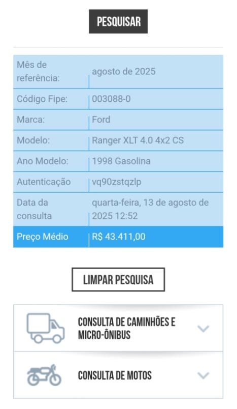 FORD Ranger 4.0 V6 12V XLT CABINE SIMPLES, Foto 16