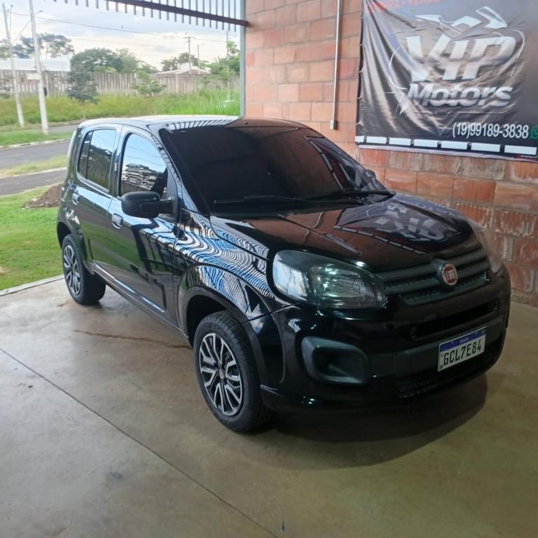 ＊uno＊　黒38 Comprar Hatch Fiat Uno 1.0 Preto 2018 em Rio Claro-SP