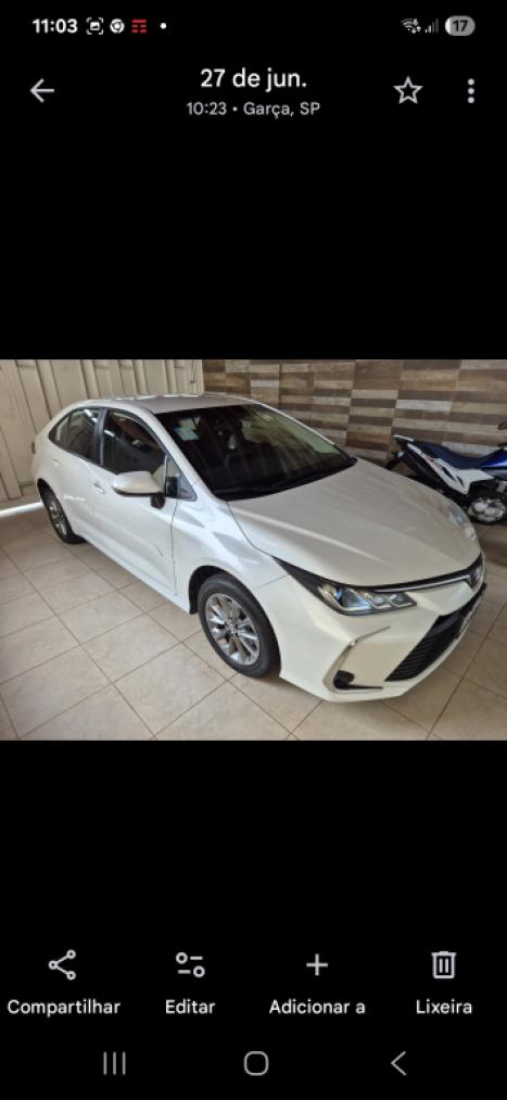 TOYOTA Corolla 2.0 16V 4P FLEX GLI DIRECT SHIFT AUTOMTICO CVT, Foto 5
