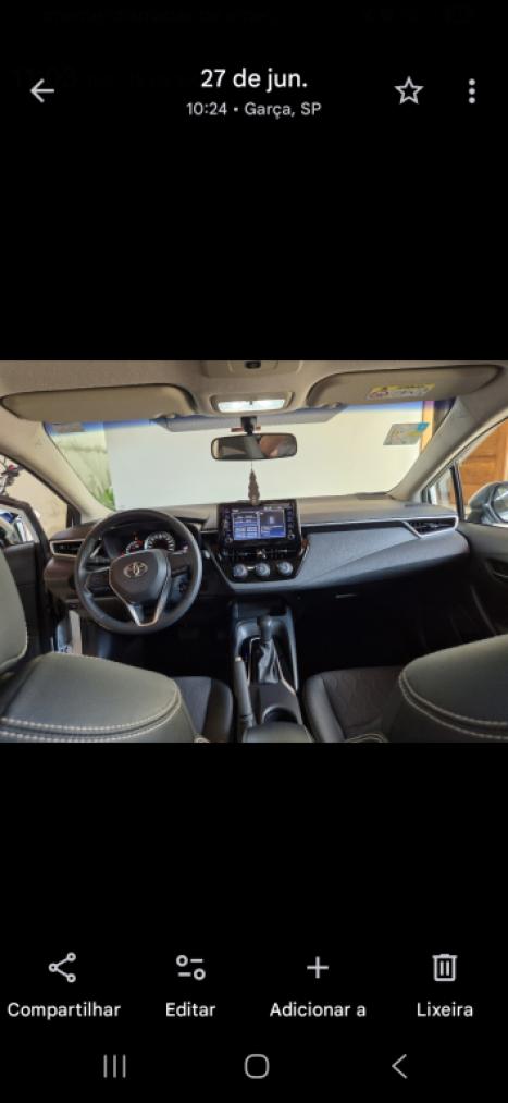 TOYOTA Corolla 2.0 16V 4P FLEX GLI DIRECT SHIFT AUTOMTICO CVT, Foto 8