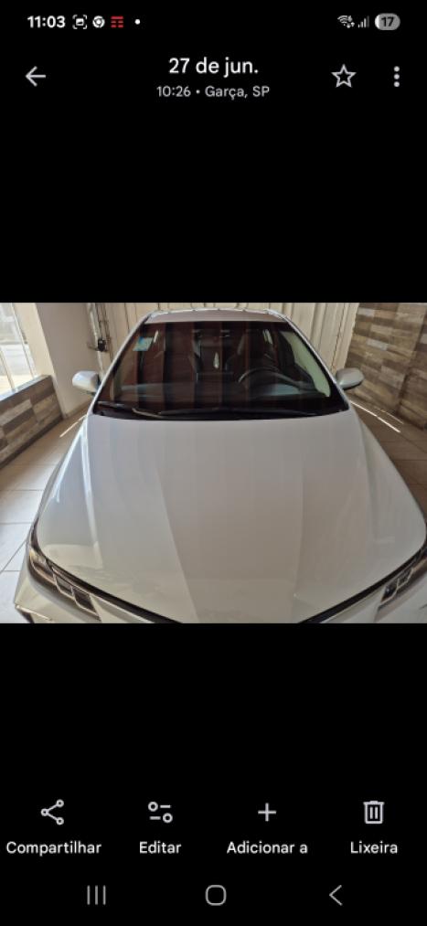 TOYOTA Corolla 2.0 16V 4P FLEX GLI DIRECT SHIFT AUTOMTICO CVT, Foto 10