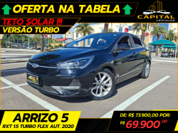 CHERY Arrizo 5 1.5 16V 4P FLEX RXT TURBO AUTOMÁTICO CVT CHERY Arrizo 5 1.5 16V 4P FLEX RXT TURBO AUTOMÁTICO CVT
