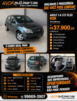 CHEVROLET Agile 1.4 4P LTZ FLEX