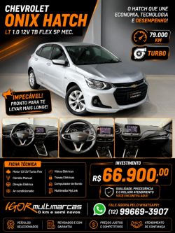 CHEVROLET Onix Hatch 1.0 12V 4P FLEX LT TURBO