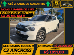 CITROEN C3 Aircross 1.0 12V 4P FLEX FEEL PACK TURBO 200 AUTOM�TICO CVT
