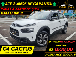 CITROEN C4 Cactus 1.6 16V 4P VTI 120 FLEX FEEL AUTOM�TICO