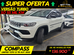 JEEP Compass 1.3 16V 4P FLEX LIMITED T270 TURBO AUTOM�TICO