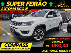 JEEP Compass 1.3 16V 4P FLEX LONGITUDE T270 TURBO AUTOM�TICO