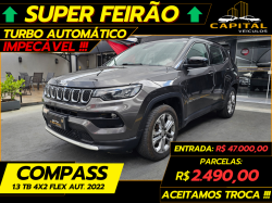 JEEP Compass 1.3 16V 4P FLEX LONGITUDE T270 TURBO AUTOM�TICO