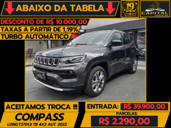 JEEP Compass 1.3 16V 4P FLEX LONGITUDE 80 ANOS T270 TURBO AUTOM�TICO
