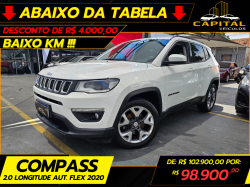JEEP Compass 2.0 16V 4P LONGITUDE FLEX AUTOMTICO