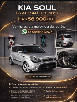 KIA Soul 1.6 16V 4P EX AUTOM�TICO