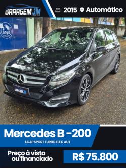 MERCEDES-BENZ B 200 1.6 4P SPORT TURBO FLEX AUTOMÁTICO