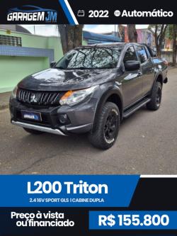 MITSUBISHI L 200 Triton 2.4 16V SPORT GLS CABINE DUPLA TURBO DIESEL AUTOM�TICO