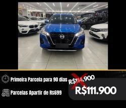 NISSAN Kicks 1.6 16V 4P FLEXSTART EXCLUSIVE XTRONIC AUTOMTICO CVT