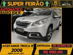 PEUGEOT 2008 1.6 16V 4P FLEX GRIFFE AUTOM�TICO