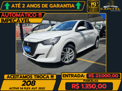 PEUGEOT 208 1.6 16V 4P FLEX ACTIVE AT6 AUTOM�TICO