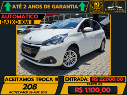PEUGEOT 208 1.6 16V 4P FLEX ACTIVE PACK AT6 AUTOM�TICO
